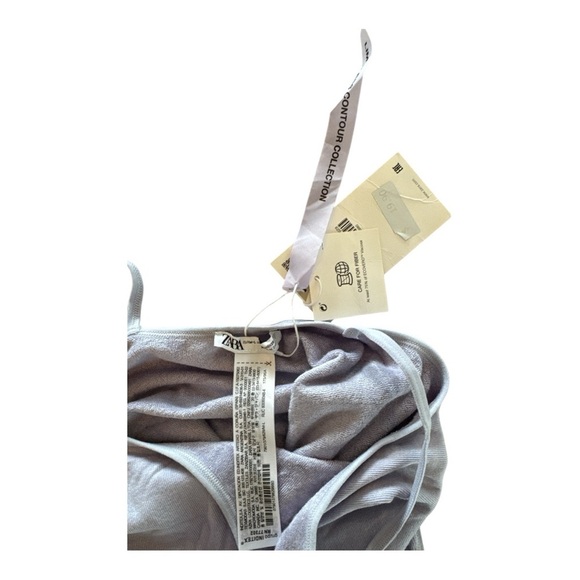 NWT ZARA Limitless Contour Collection Lilac SuperSoft Bodysuit Sz M-L - Picture 7 of 7